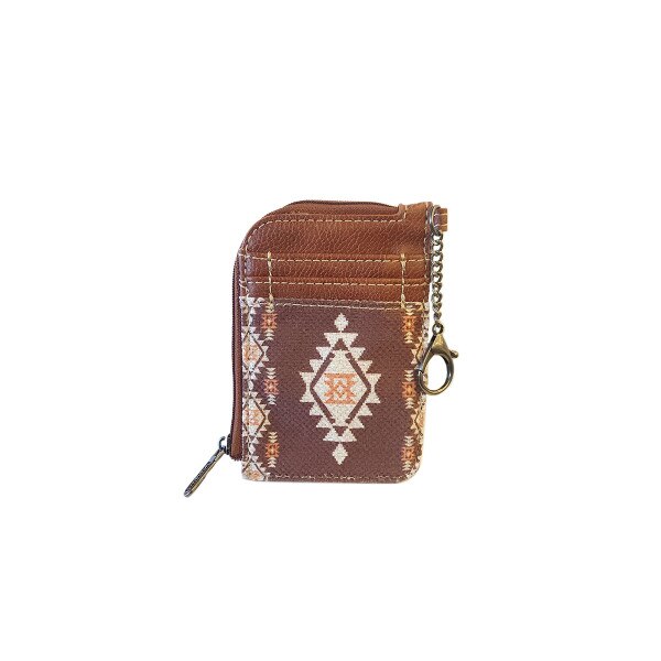 WMZCC.Dark Coffee.01.jpg Wrangler Mini Zipper Card Case Image